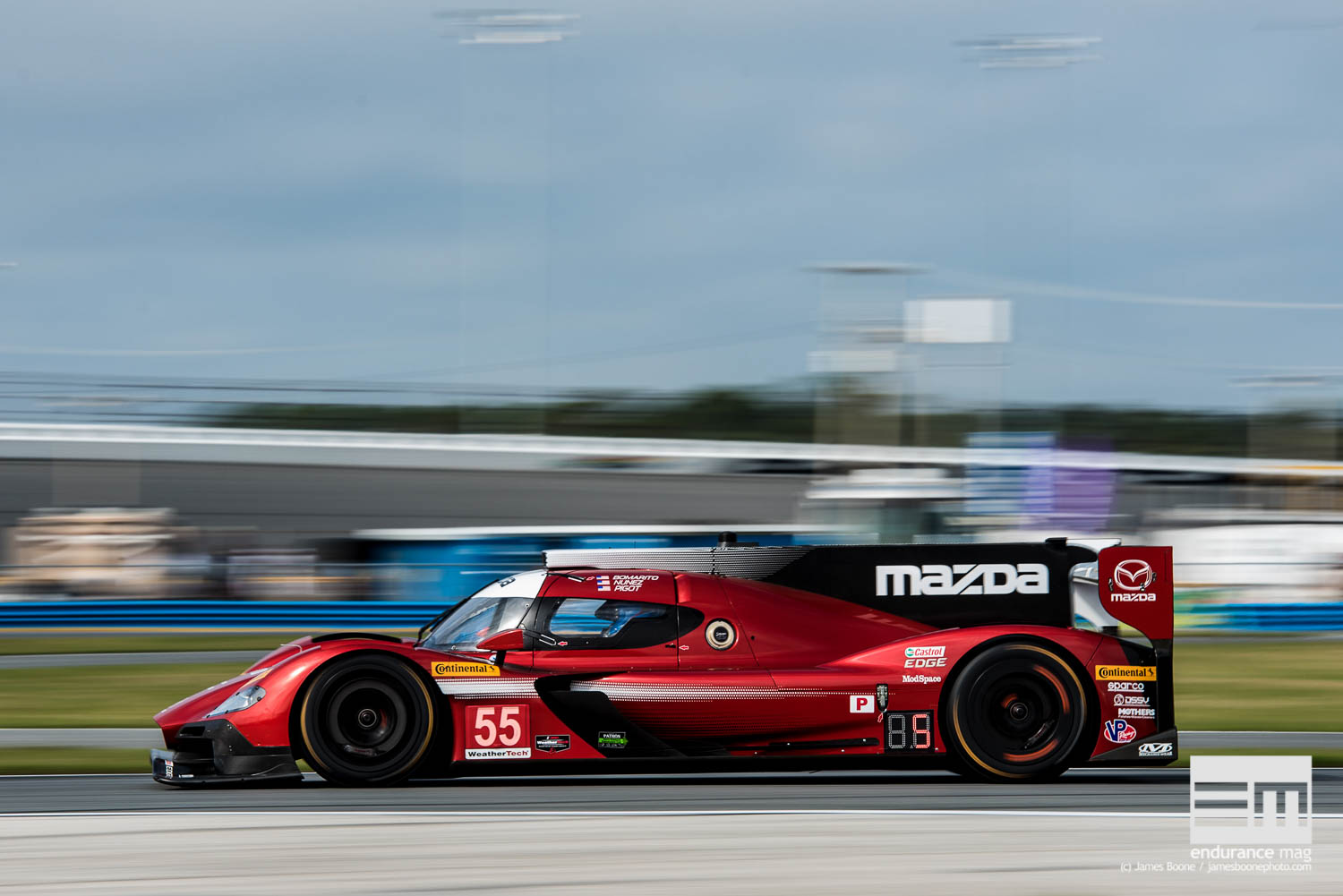 Mazda ne brille pas en qualification, mais la course pourrait être plus clémente si les autres DPi ont des soucis de fiabilité (Photo James Boone / Endurance Magazine)