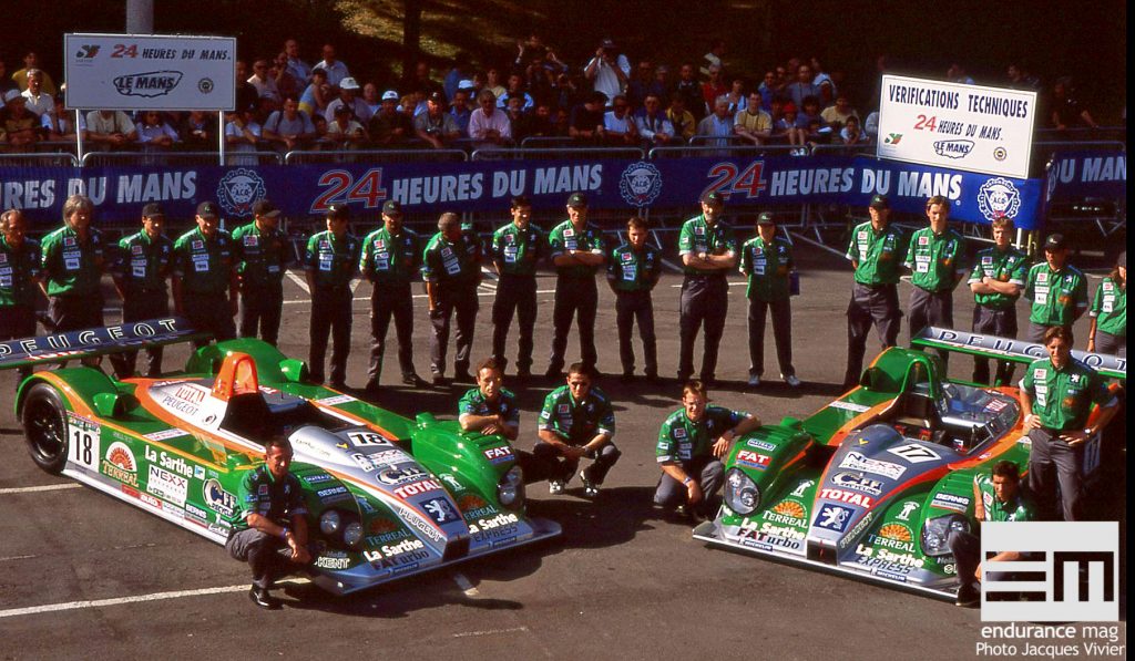 Pescarolo Sport 24 Heures du Mans 2001 au pesage