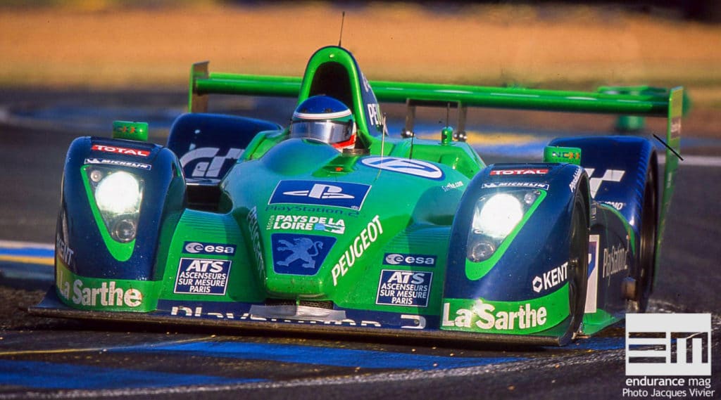 Début de soirée, 24 Heures du Mans 2003 pour Pescarolo Sport