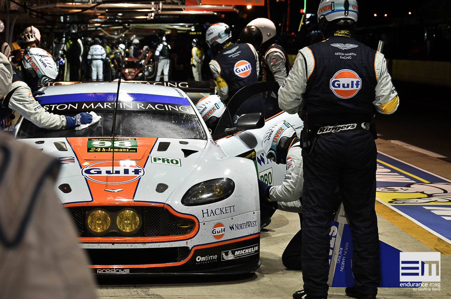 2013, année de présence forte pour Aston Martin, avec, malheureusement, la disparition d'Allan Simonsen