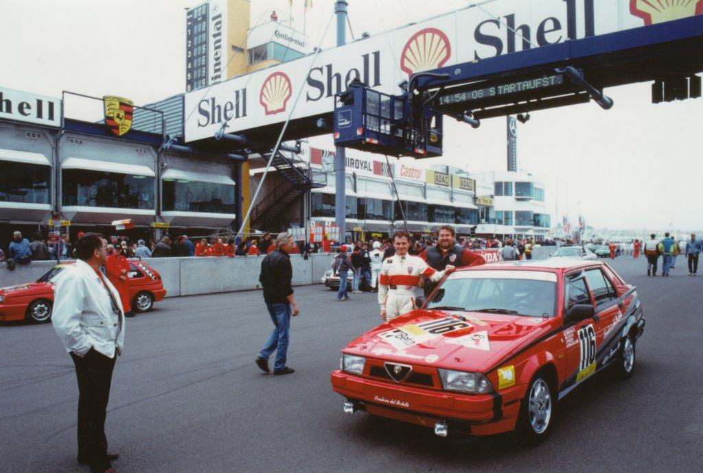 24 Heures du Nürburgring 1992 : ALFA 75 3000 V6 Scuderia del Portello