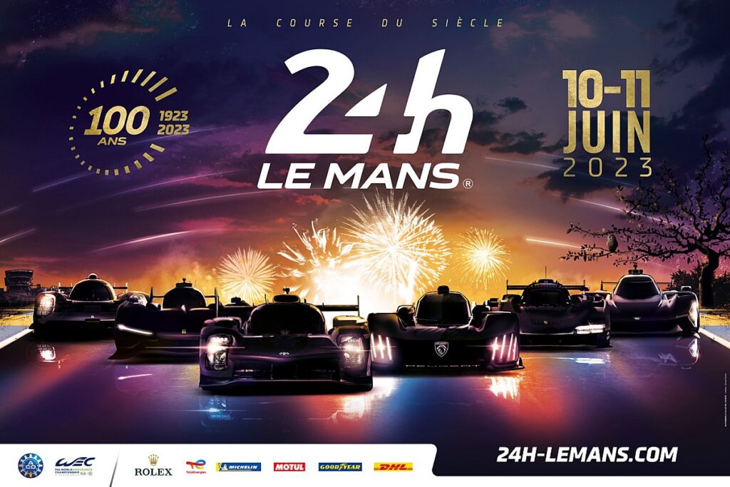 Affiche Le Mans 2023