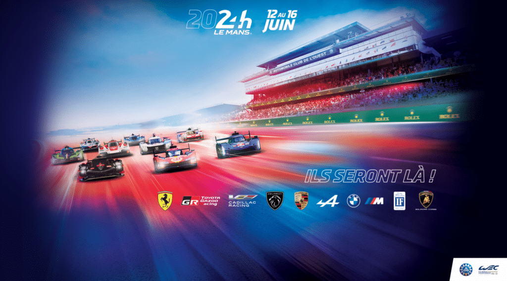Affiche 24 Heures du Mans 2024